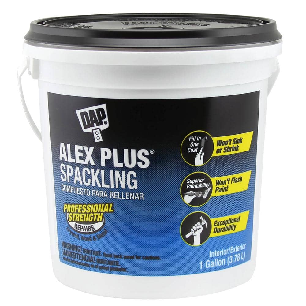 DAP Alex Plus 128 oz. High Performance Spackling Paste (2