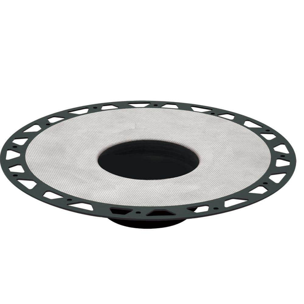 Schluter Kerdi-Drain 11-13/16 in. PVC Flange Kit With 3 in. Outlet