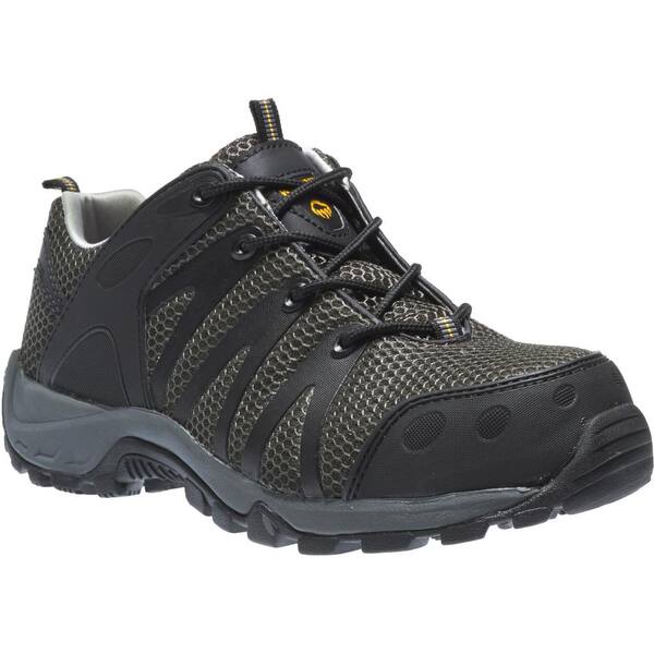 Wolverine Amherst Men's Work Shoe - Mesh Composite-Toe - Black 13(EW)