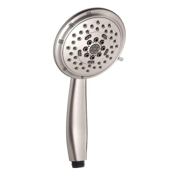 Gerber Florin 5-Spray Wall Mount Handheld Shower Head 1.75 GPM in Brushed Nickel
