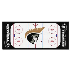 Anderson University Trojans White 2 ft. 6 in. x 6 ft. Rink Runner Rug