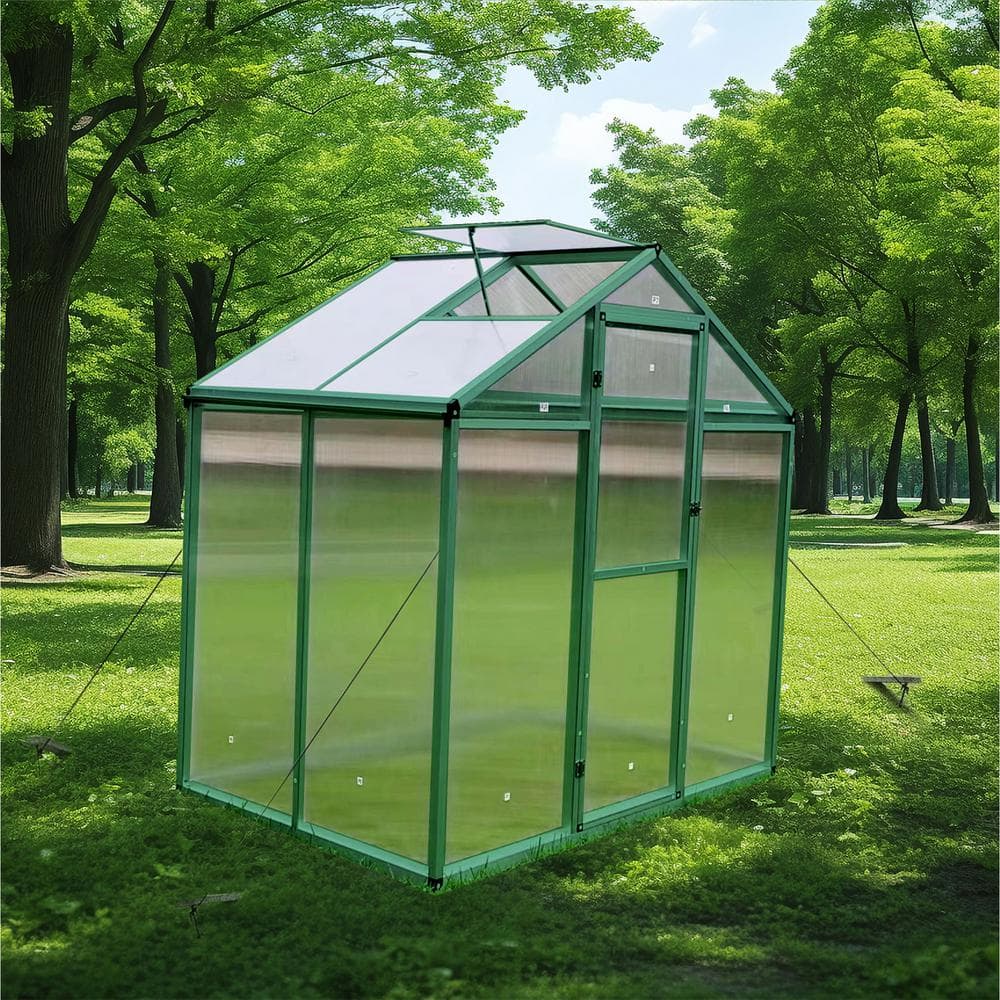 73 in. W x 49 in. D x 86 in. H Aluminium Alloy Green Greenhouse price history on PriceWatchPro