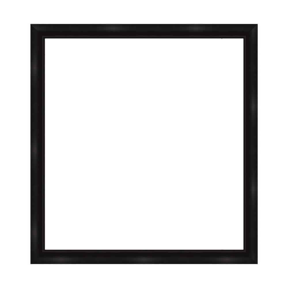 Mirror Makeover Grand Black Narrow 35.25 in. W x 37.25 in. H Bathroom Mirror Frame Border Kit-Fits a 34 x 36 Mirror price history on PriceWatchPro