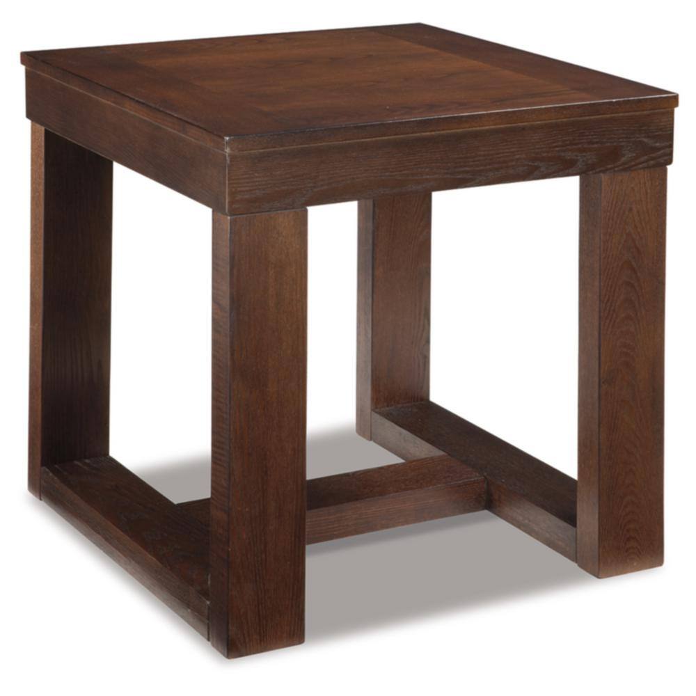 Watson Dark Brown Square Wood End Table