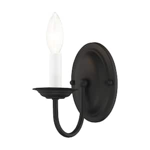 Callahan 1 Light Black Wall Sconce