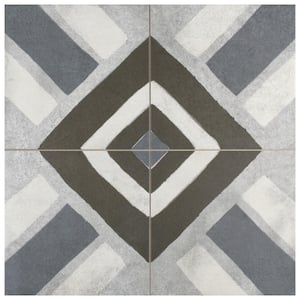 Kings Sena Azul 17-3/4 in. x 17-3/4 in. Porcelain Floor and Wall Tile (11.1 sq. ft./Case)
