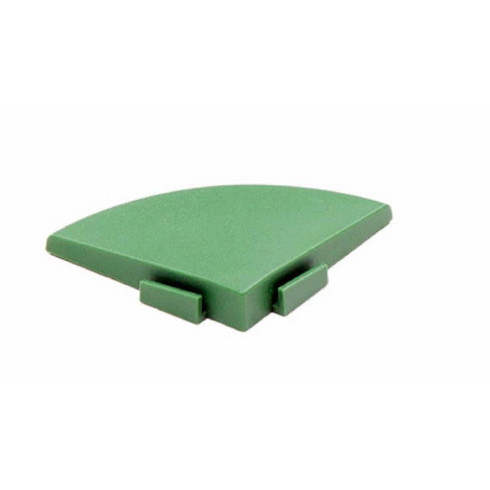XL All Weather 0.39 in. x 2.5 in. x 0.20 ft. PVC Deck Tile Spring Grass Cor