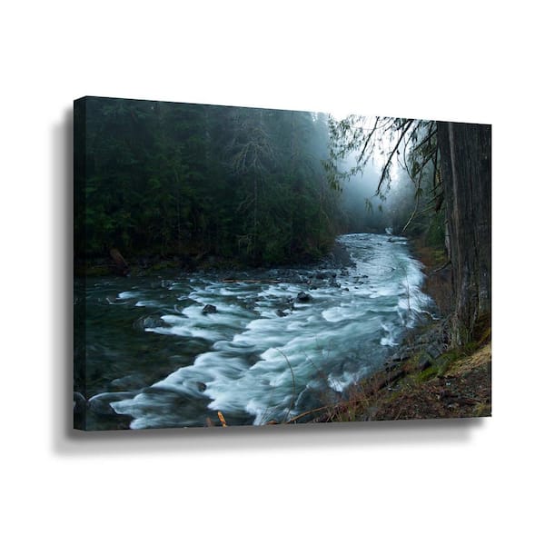 ArtWall River' by PhotoINC Studio Canvas Wall Art