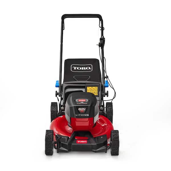Toro 21323T 21 in. Recycler SmartStow 60-Volt Lithium-Ion Brushless Cordless Battery Walk Behind Push Lawn Mower (Bare Tool) - 3
