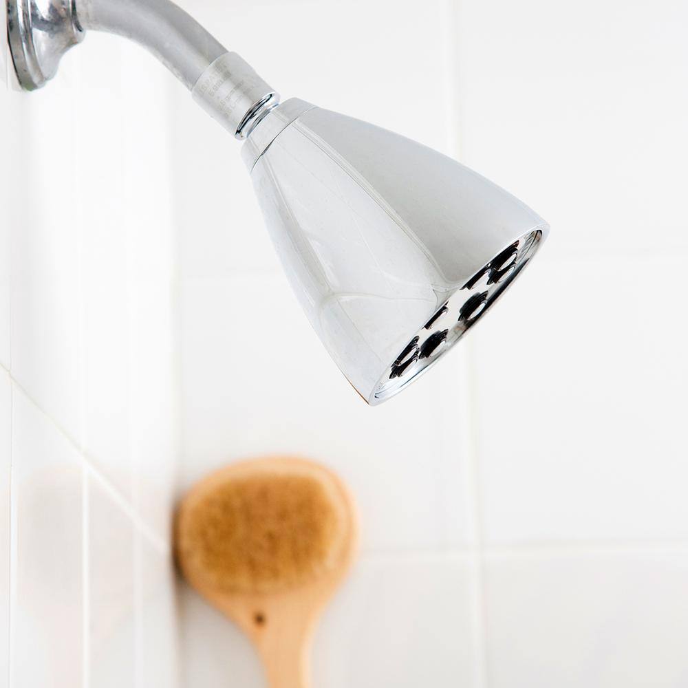 Polished Chrome Round Multi-Function Wall Mounted Shower Head