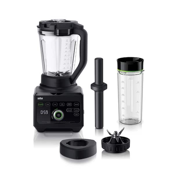 Braun 21-Speed Black 400-Watt Immersion Blender Pulse Control with  Accessory Jar in the Immersion Blenders department at