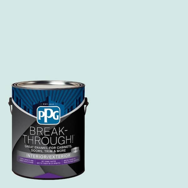 Break-Through! 1 gal. PPG1234-2 Plateau Semi-Gloss Door, Trim & Cabinet Paint
