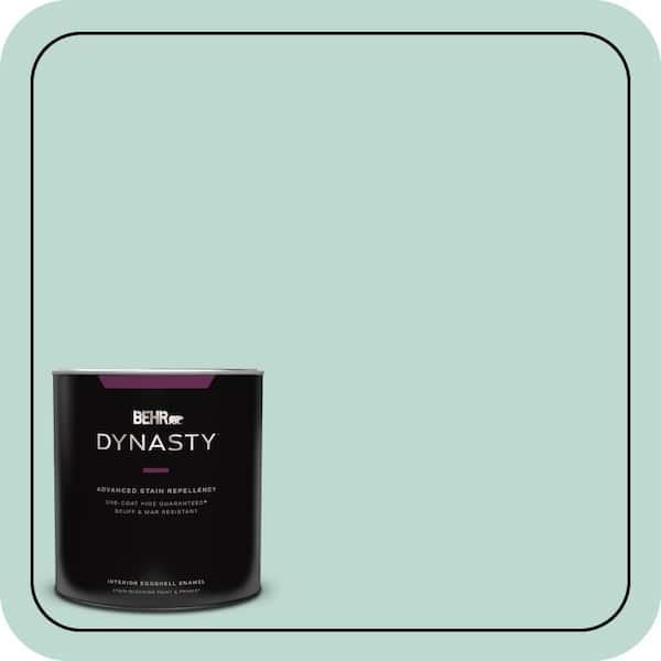 BEHR DYNASTY 1 qt. #M440-2 Serene Breeze Eggshell Enamel Interior Stain-Blocking Paint & Primer
