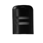Westbrass R201-1-62 Air Gap Cap – Matte Black, Skirted Brass Design - View #2