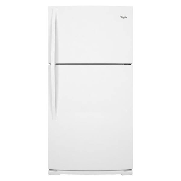 Whirlpool 18.9 cu. ft. Top Freezer Refrigerator in White