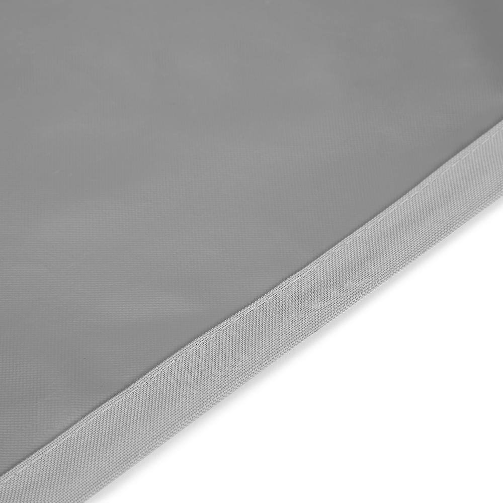 Gray Heavy-Duty Vinyl 7-Piece Outdoor Furniture Cover Set