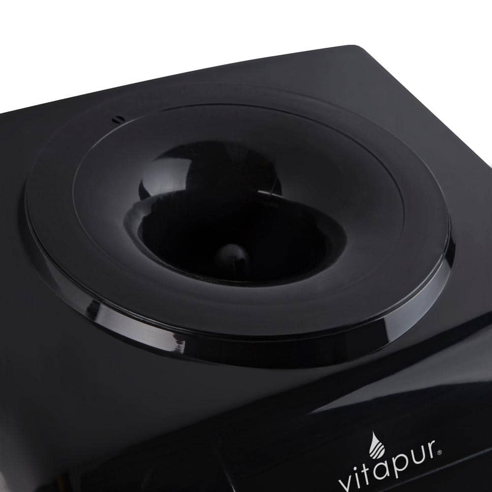 Vitapur Black Countertop Room and Cold Water Dispenser