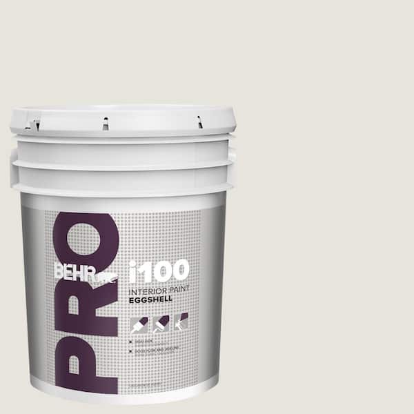 BEHR PRO 5 gal. #PPU24-13 White Pepper Eggshell Interior Paint