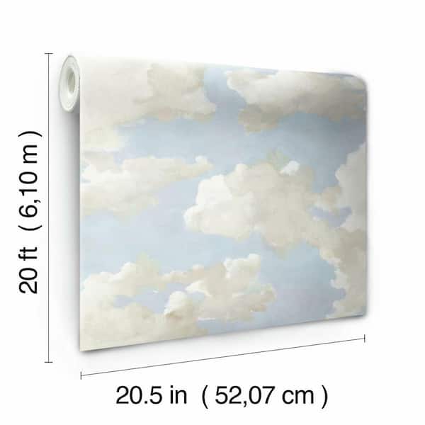 SV COLLECTIONS 1000 X 45 CM Sky Clouds SELF Adhesive Wallpaper for Hall  Living Room Peel and Stick Vinyl Wallpaper  45 SQFT Approx  Amazonin  Home Improvement