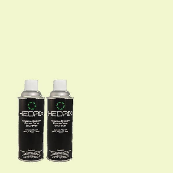 Hedrix 11 oz. Match of 420A-1 Green Shimmer Semi-Gloss Custom Spray Paint (2-Pack)