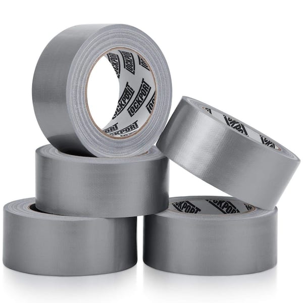 2 in. x 90 ft. Silver Heavy Duty Flexible No Residue Drywall Joint Tape, Tear by Hand for Repairs (5-Pack)