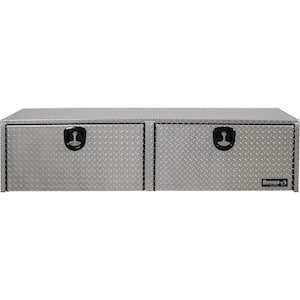 90 Inch Diamond Tread Aluminum Top Mount Truck Tool Box