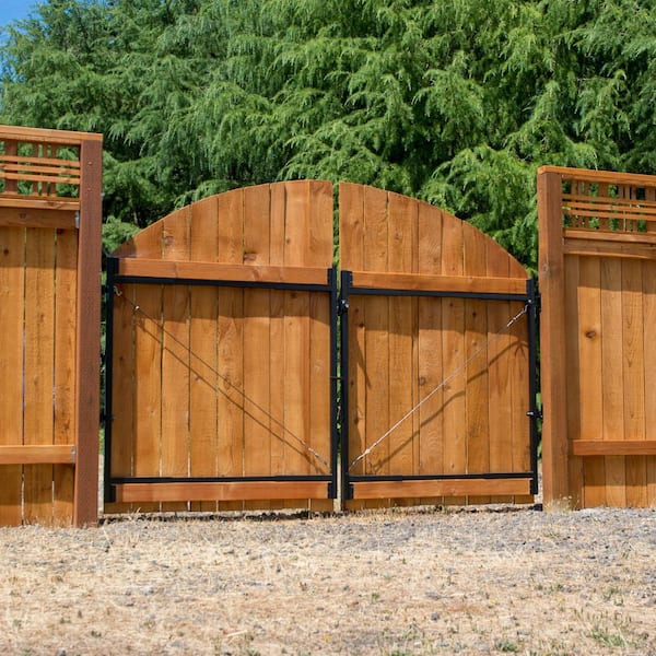 Adjust-a-Gate 96-191 in. W x 47 in. H Steel Gate Frame Kit, Original Double Drive Gate Full Frame Gate Kit