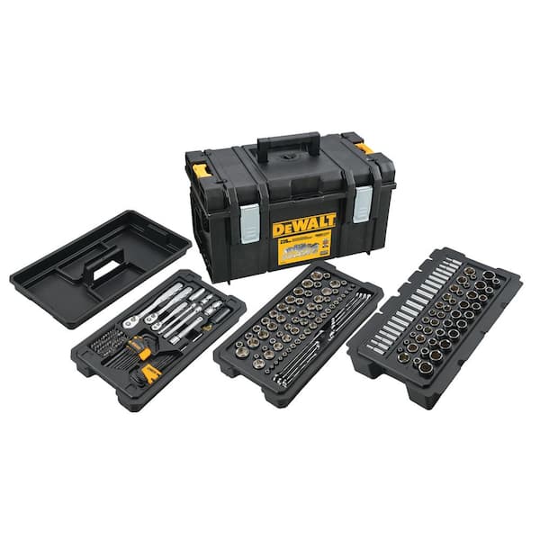 Reusachtig Telemacos Prestatie DEWALT Mechanics Tool Set (226-Piece) with TOUGHSYSTEM 22 in. Medium Tool  Box DWMT45226H - The Home Depot