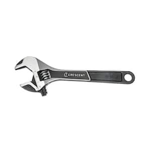 10 in. Wide Jaw Black Oxide Adjustable Wrench