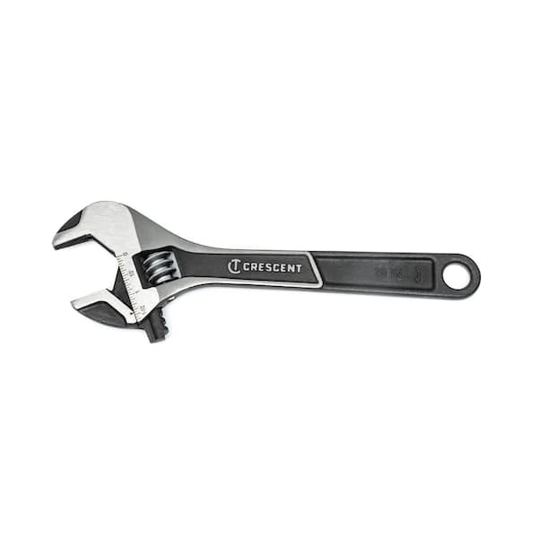 Crescent 10 in. Wide Jaw Black Oxide Adjustable Wrench
