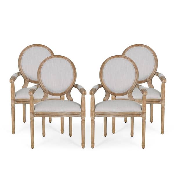 Set of Four Louis XV Style Upholstered Dining Chairs - Browse or