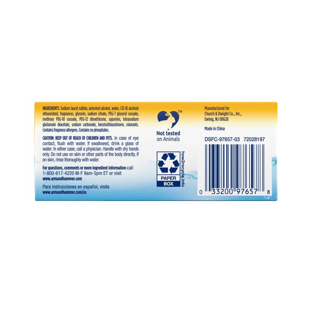 Fresh Linen High Efficiency Laundry Detergent Sheets