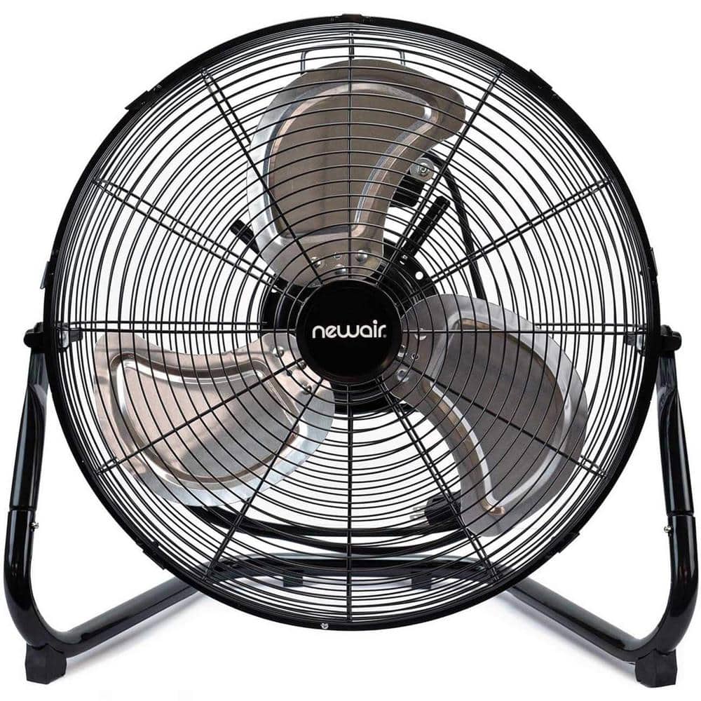 18 Inch 3 Speed High Velocity Blade Fan Heavy Duty, Black