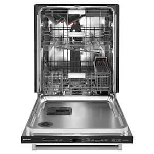 24 in. PrintShield Stainless Steel Top Control Built-In Tall Tub Dishwasher with Stainless Steel Tub, 44 dBA