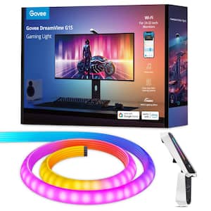 DreamView G1S RGBIC Smart Gaming Kit Integrated LED Strip Light with Camera