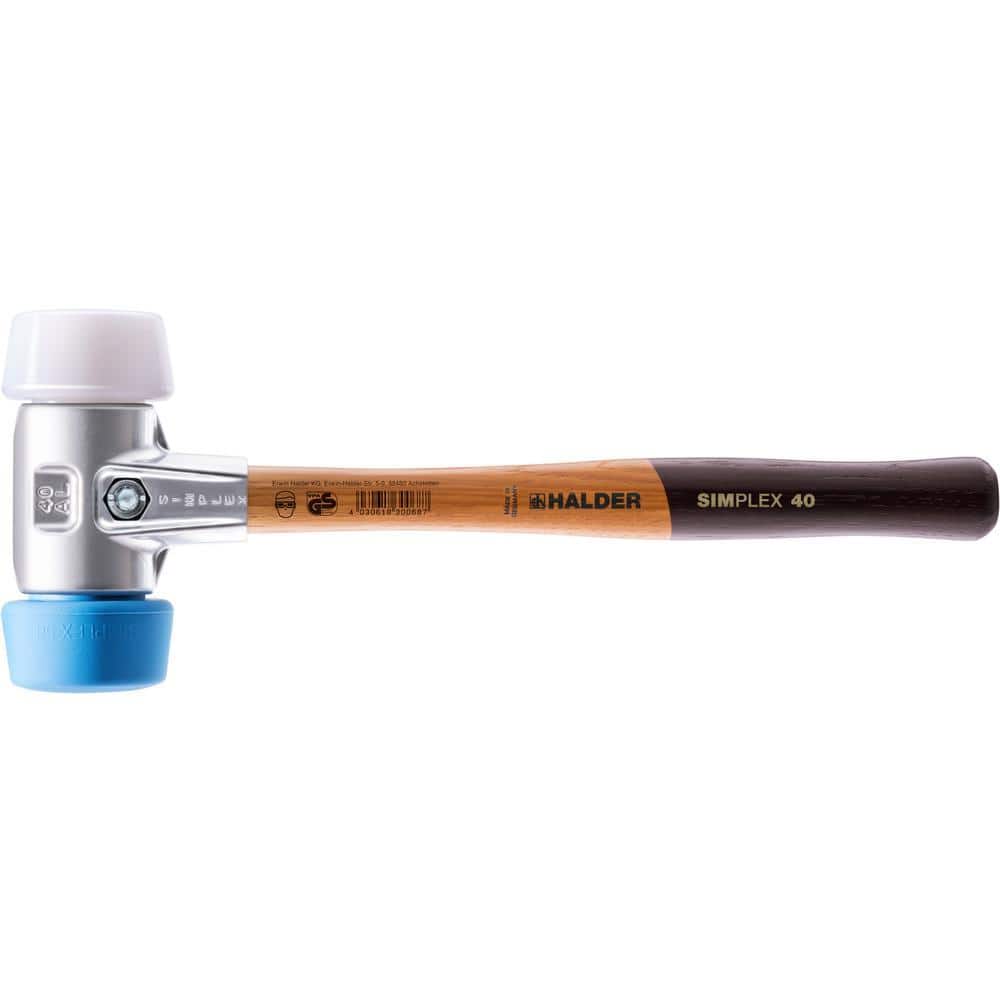 Halder 15 oz. Simplex 40/50 Mallet, Aluminum Housing with