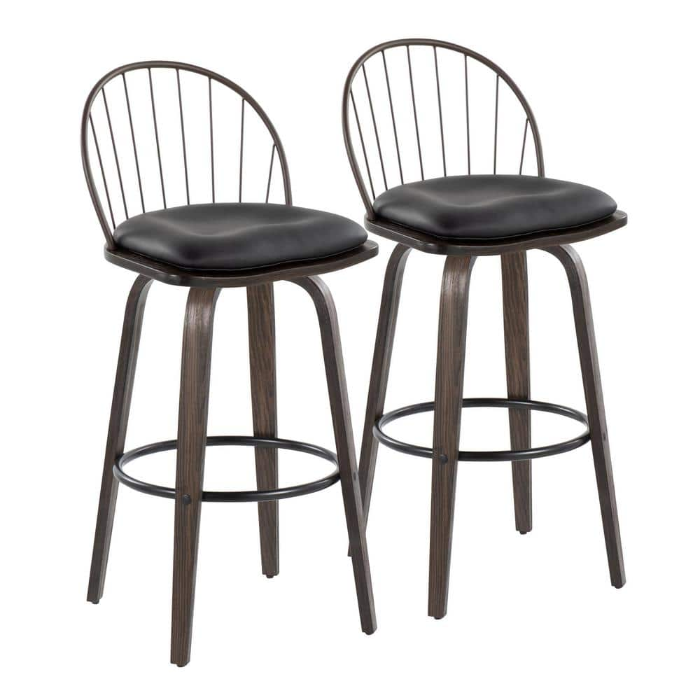 https://images.thdstatic.com/productImages/f0990c34-7a07-4adc-af39-6e5d59b3836f/svn/brown-faux-leather-walnut-wood-bronze-metal-lumisource-bar-stools-b30-rileypu-grtzq2-bnbzbn2-64_1000.jpg