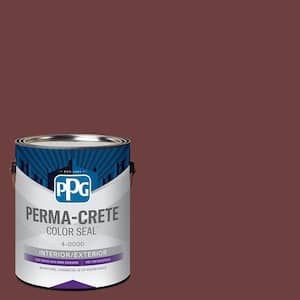 Color Seal 1 gal. PPG1053-7 Burgundy Wine Satin Interior/Exterior Concrete Stain