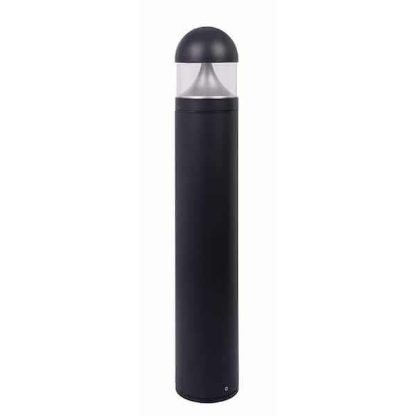 BULIR SOLUS Rounded 201BC Line-Voltage Black Aluminum 1400 Lumen
