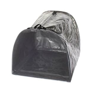 Leaf Toter 53 Gal. Stand Up or Dustpan Sytle Loading Bag with Dual Grab Handles for Lawn and Leaf Collecting Tool
