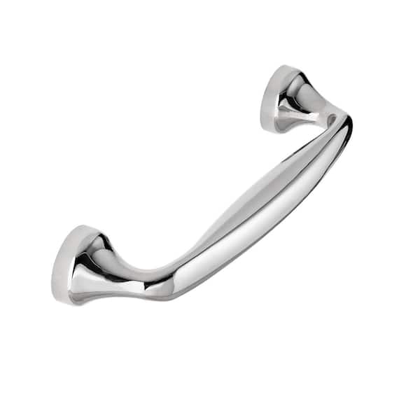 Sumner Street Home Hardware Mason 4-1/4 in. (108 mm) Center-to-Center Classic Polished Nickel Bar Drawer Pull