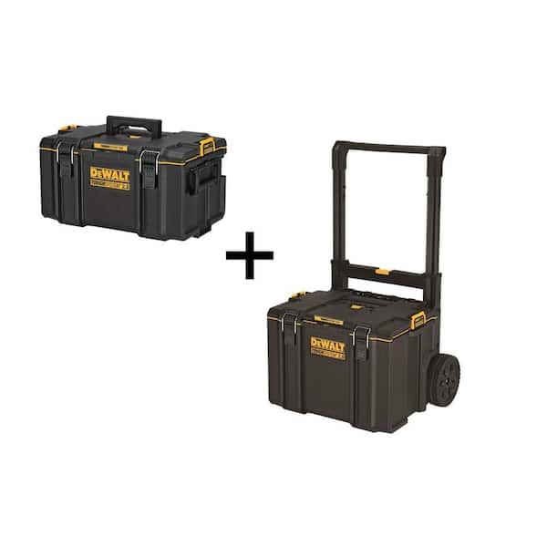 TOUGHSYSTEM 2.0 22 in. Large Tool Box and TOUGHSYSTEM 2.0 24 in. Mobile  Tool Box