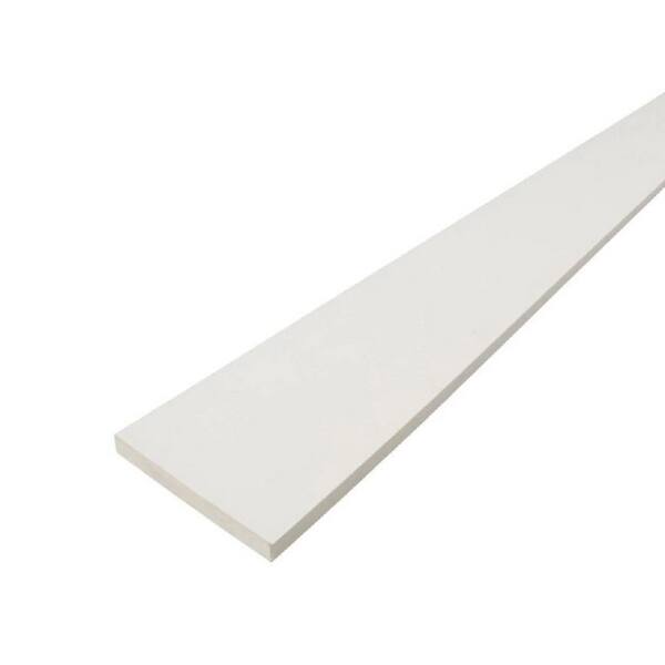 1 in. x 6 in. x 8 ft. Pine Finger Joint S4S Primed Softwood Board