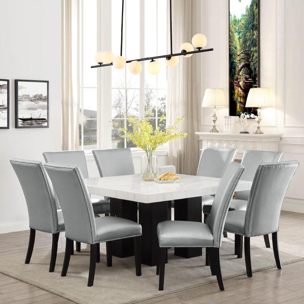 Black Crystal Plug-in Chandelier with Metal Frame