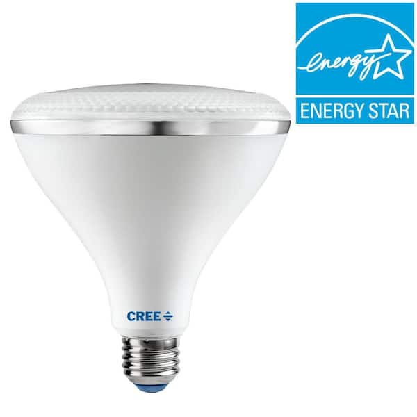 Cree 120W Equivalent Bright White (3000K) PAR38 Dimmable LED 45 Degree Flood Light Bulb