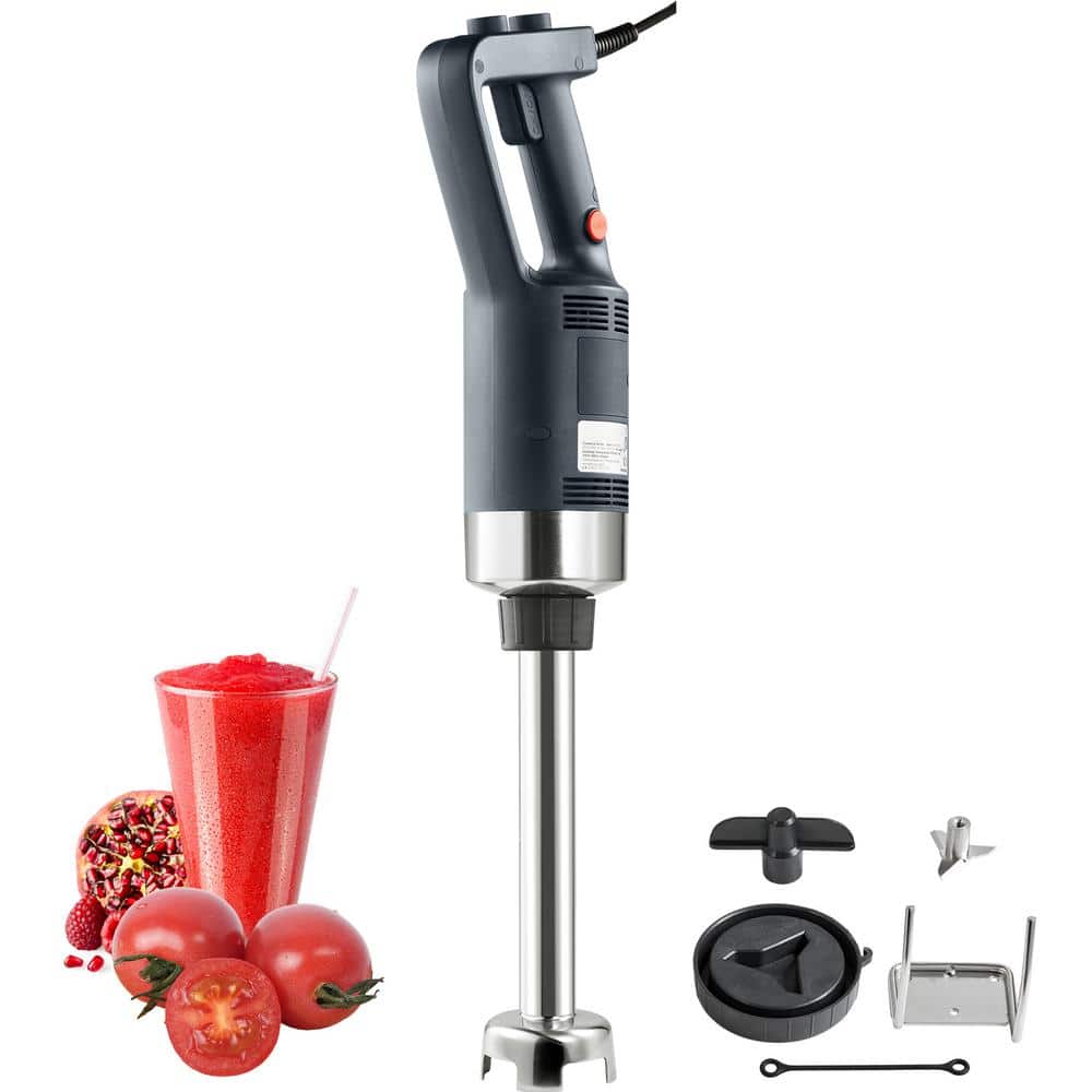500W Commercial Immersion Blender, Heavy Duty Hand Mixer with Variable Speed, 304 Stainless Steel Blade