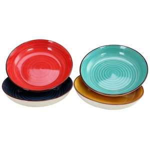 Color Speckle Assorted Color Bowls (Set of 4)