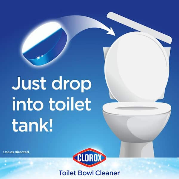 Clorox 2.47 oz. Rain Clean Scent Ultra Clean Automatic Toilet Bowl