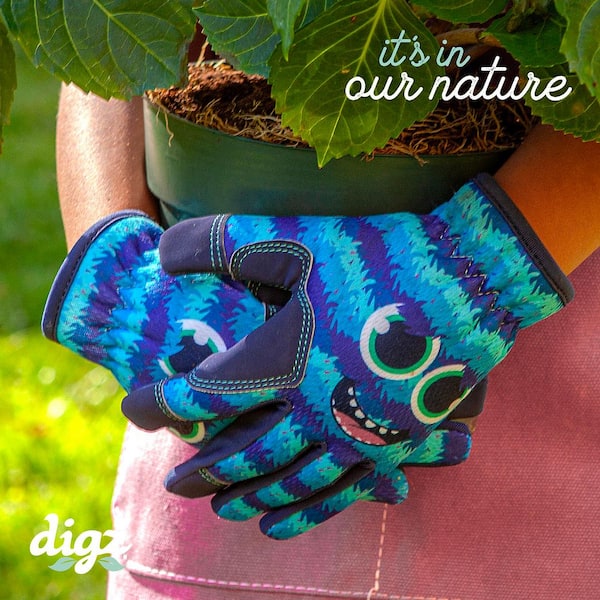 Digz Kids/Youth Small/Medium Utility Outdoor Gardening Glove