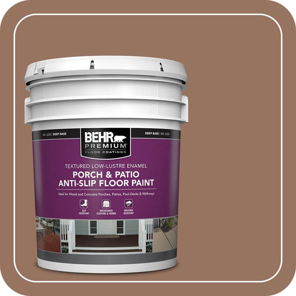 5 gal. #MS-12 Rio Bravo Textured Low-Lustre Enamel Interior/Exterior Porch and Patio Anti-Slip Floor Paint price history on PriceWatchPro